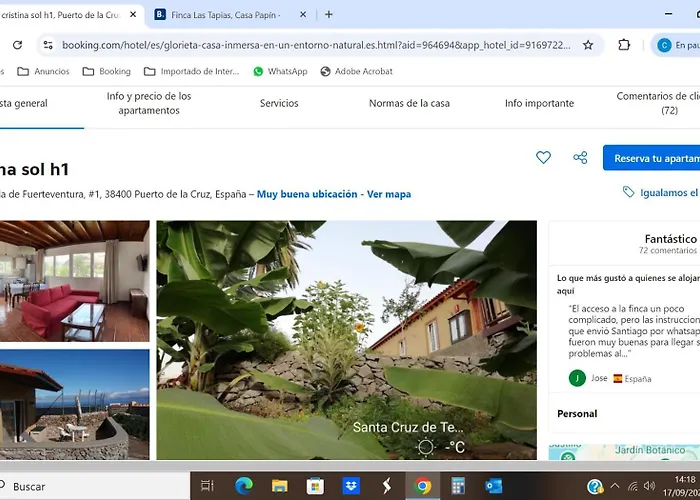 Tapias, Casa Papín Prázdninový dům